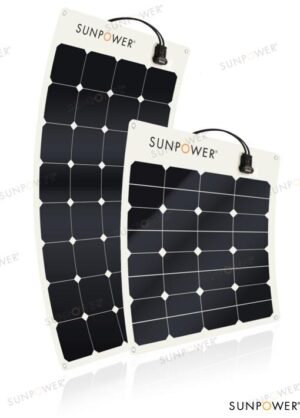 PANNEAU SOLAIRE SUNPOWER 170W SEMI-FLEX | BBS Marine