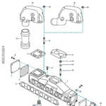 KIT DE MONTAGE POUR COLLECTEUR GM V8 / HOT26371-MK – Image 2