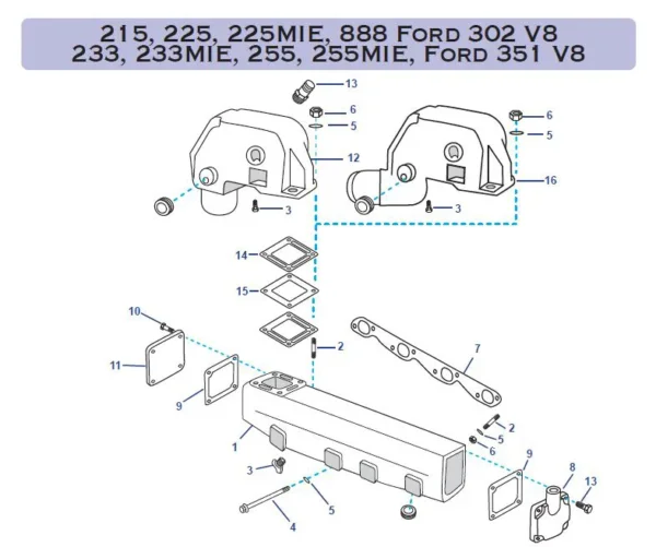 COLLECTEUR MERCRUISER FORD V8 / HOT20958 & HOT20962 – Image 2