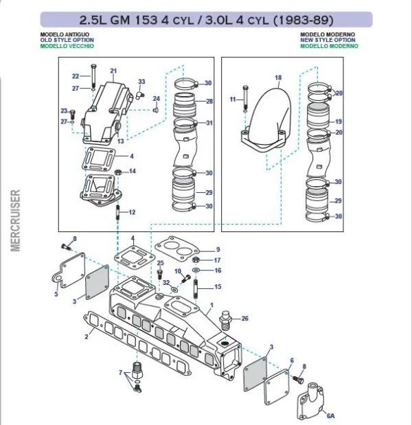 kit coude d'échappement / RECK6325 – Image 2