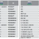 POMPE À ESSENCE ÉLECTRIQUE MERCURY 4.3L V6 ---  REC861155A6 – Image 3