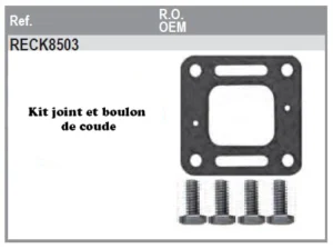 kit visserie pour coude MERCRUISER V6 / RECK8503