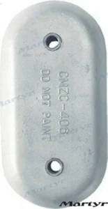 ANODE PLAQUE 219X108 ALU. – CMMZC406-A
