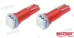 AMPOULE 12V, 1.2W ROUGE (PACK 2) – REC863946
