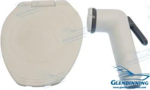 DOUCHETTE BLANCHE + SUPPORT – GLE99582-SN
