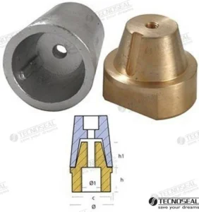 ANODE RADICE COMPLETE ARBRE DE 55MM – TEN00416