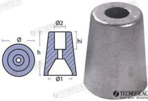 ANODE FERRETI ARBRE DE 50MM – TEN00477