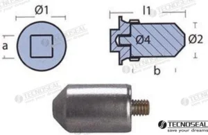 ANODE ECHANGEUR VOLVO – TEN00716