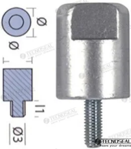 ANODE YANMAR Ø 30 M8 – TEN01311
