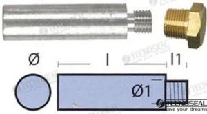 ANODE MOTEUR YANMAR COMPLETTE – TEN01318T
