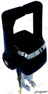 BOITIER CONSOLE DOUBLE NOIR – TXCHX8740P