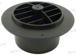 GRILLE AERATION AJUST. NOIR DIA. 100MM – WBCL004090A