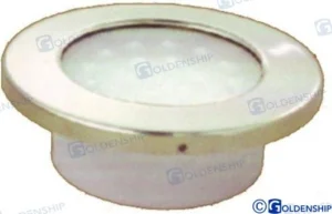 LUMIERE INTERIEUR/EXT. RONDE INOX 4 LED » – GS10410