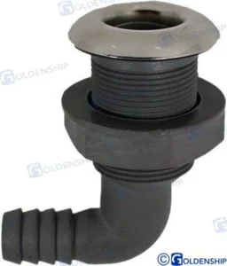 PASSE COQUES NYLON/INOX 90º 3/4″ – GS30340