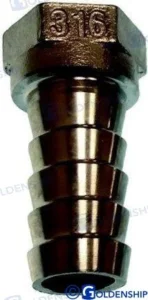 RACCORD CANNELE FEM INOX 1″X25MM – GS30513