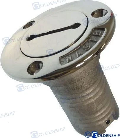 Bouchon De Nable D'eau De Pont 90° En Inox A4-316 - Diamètre 38 Mm