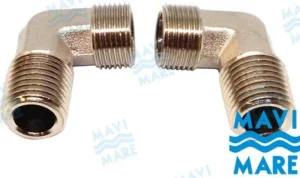 RACCORD HYDRAULIQUE COUDE 1/4NPT X2 – GS41049