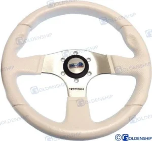 VOLANT ATLANTIC 330 MM BLANC – GS41141