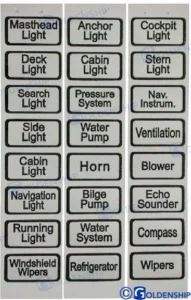 ETIQUETTE DE TABLEAU BLANCHE – GS41465