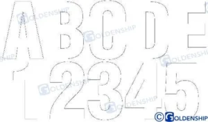KIT NUMEROS ET LETTRES BLANCHES – GS41474