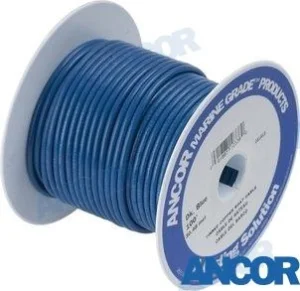 CABLE ELECTRIQUE (0,8MM²) BLEU 152 m – AM100150