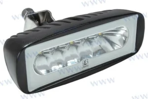 PROJECTEUR NOIR LED BLANC/ROUGE – LUM101218