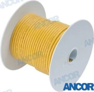 CABLE ELECTRIQUE (8MM²) JAUNE – 30 M – AM111910