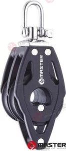 POULIE DOUBLE TOURNANTE 40MM – MVBB0404F