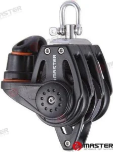 POULIE TRIPLE AVEC BLOQUEUR 40MM – MVRA0413F