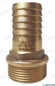 RACCORD 1 »1/4 X 32 M. LAITON CR – GS30843
