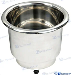 GLASS & CAN HOLDER INOX AVEC DRAINAGE – GS41420