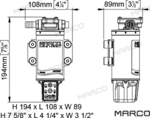 KIT DE VIDANGE HUILE ELECT. 12/24v – GS20141