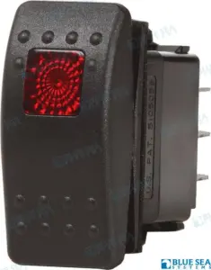 INTERRUPTEUR LUMIERE OFF-ON NOIR – BS7929