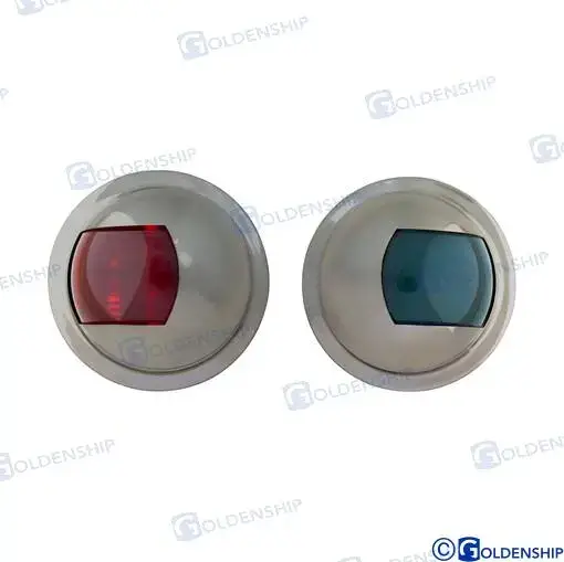 PAIRE FEUX DE NAVIGATION LED INOX - GS10362