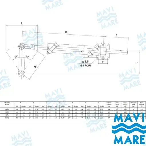 CYLINDRE POUR GS41058 (GE100) - GS41179 – Image 2