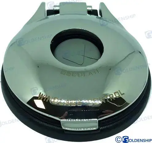 INTERRUPTEUR A PIED INOX NOIR - GS63100