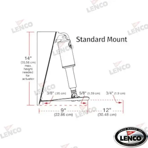 KIT FLAPS LENCO 9X18 12V - LEN15002 – Image 2