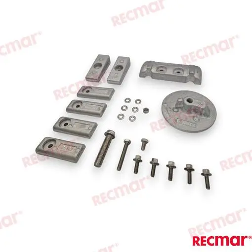 KIT ANODES MERCURY ALUMINIUM - RECKITMVERADO6AL – Image 3