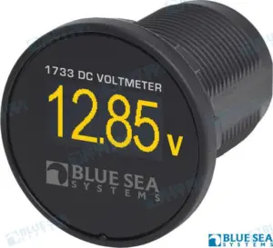 VOLTMÈTRE DC MINI OLED – JAUNE – BS1733