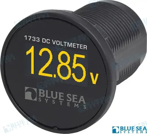 VOLTMÈTRE DC MINI OLED - JAUNE – BS1733