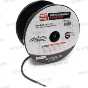 150FT SPOOL OF 22 GAUGE RGB WIRE – WETWWX-RGB-22G-150
